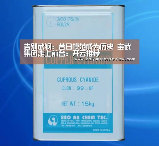 告别武钢:昔日模范成为历史 宝武集团走上前台:开云推荐(图1) 开云游戏